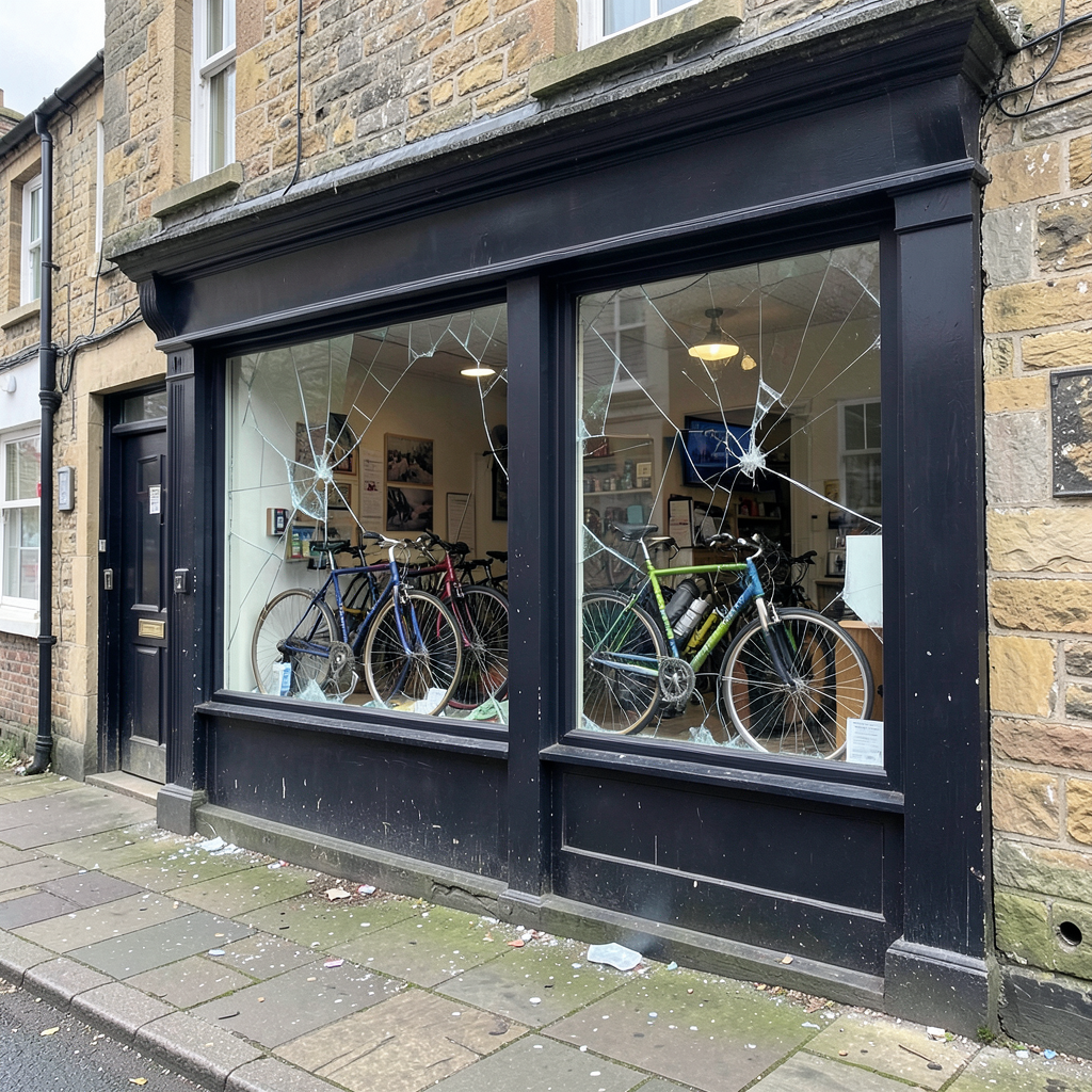 Charity UpCycle launches fundraiser after yobs smash Shipley shop windows